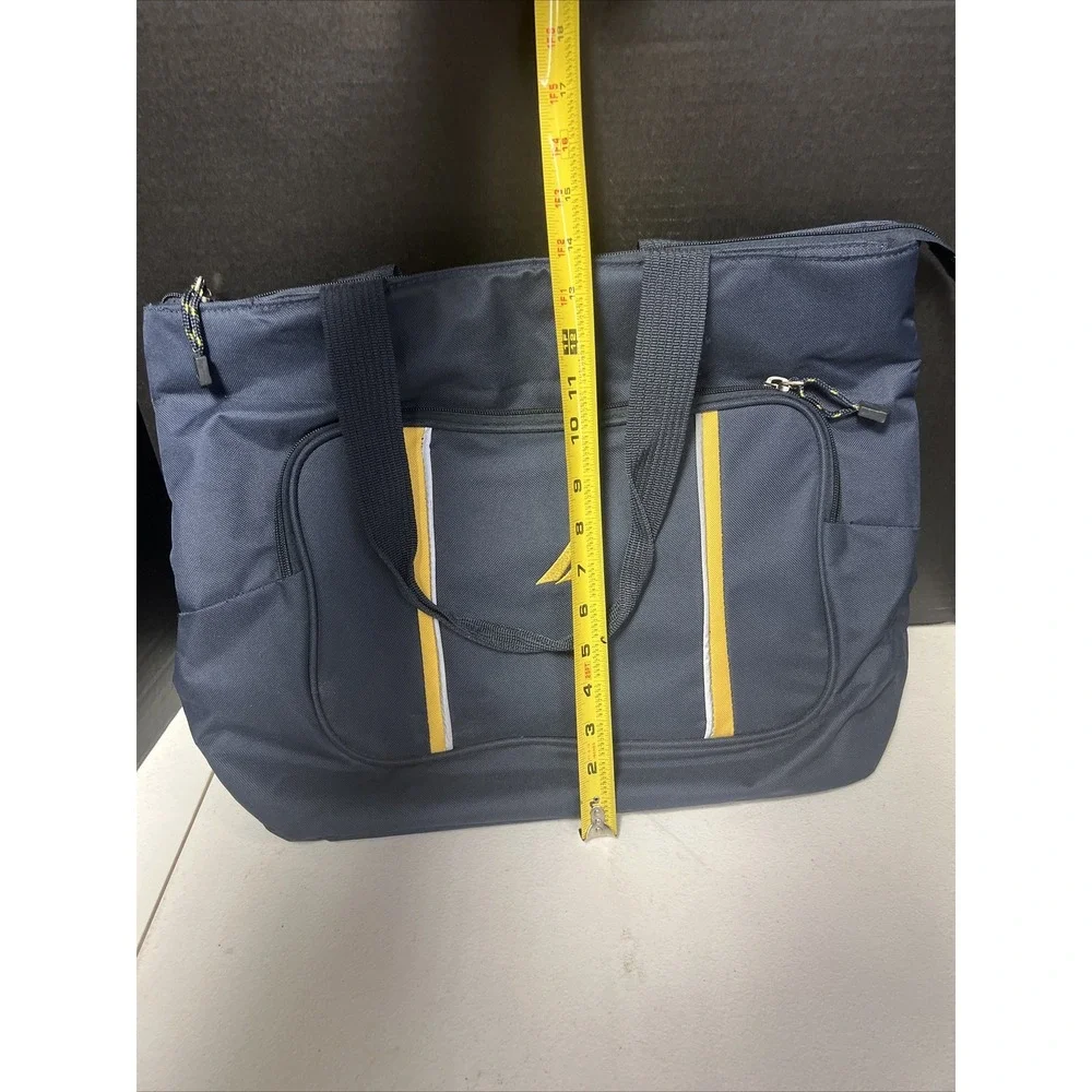 Nautica Large Canvas Tote ‎ Navy Blue 18